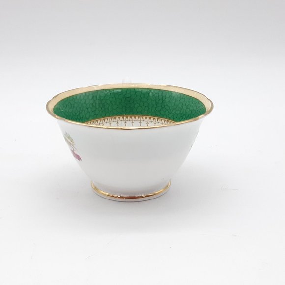 Green Tea Cup and Saucer Ye Old English by Jackson and Gosling -Grosvenor - Picture 6 of 11